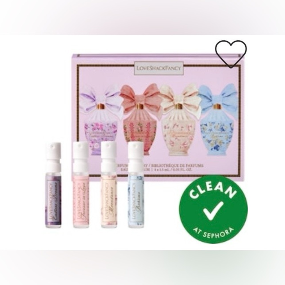 🌸LOVESHACKFANCY Discovery Set EDP  1.5 mL x 4